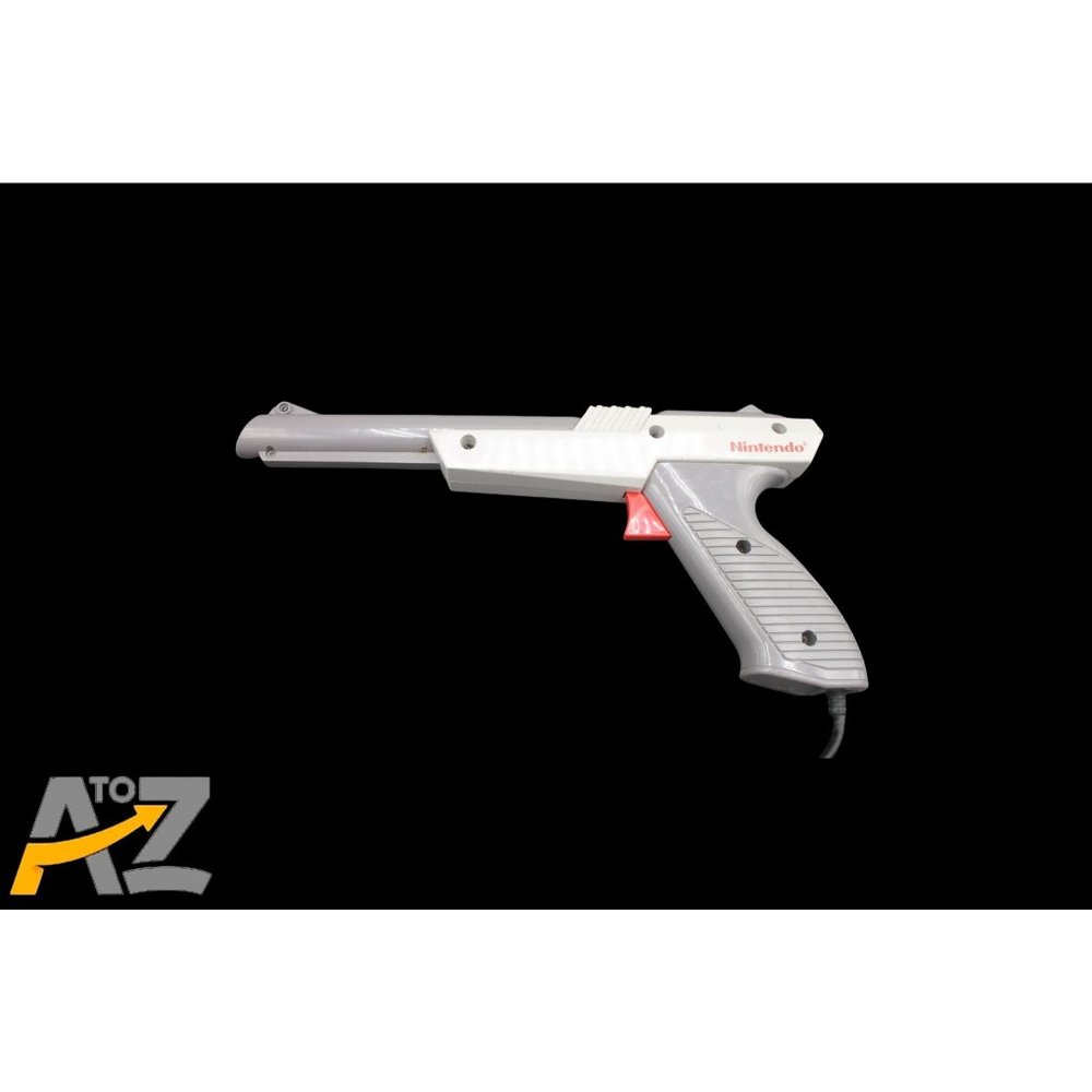 Original Official Zapper Gun NINTENDO NES Gray 1985 Duck Hunt NES-005